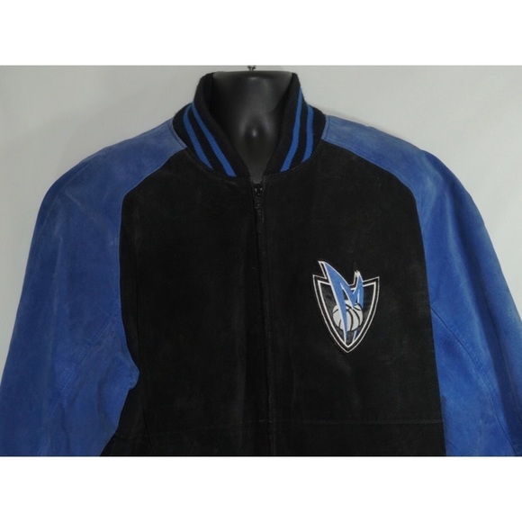 Dallas Mavericks Suede Leather Varsity Jacket XXL - Picture 3 of 11
